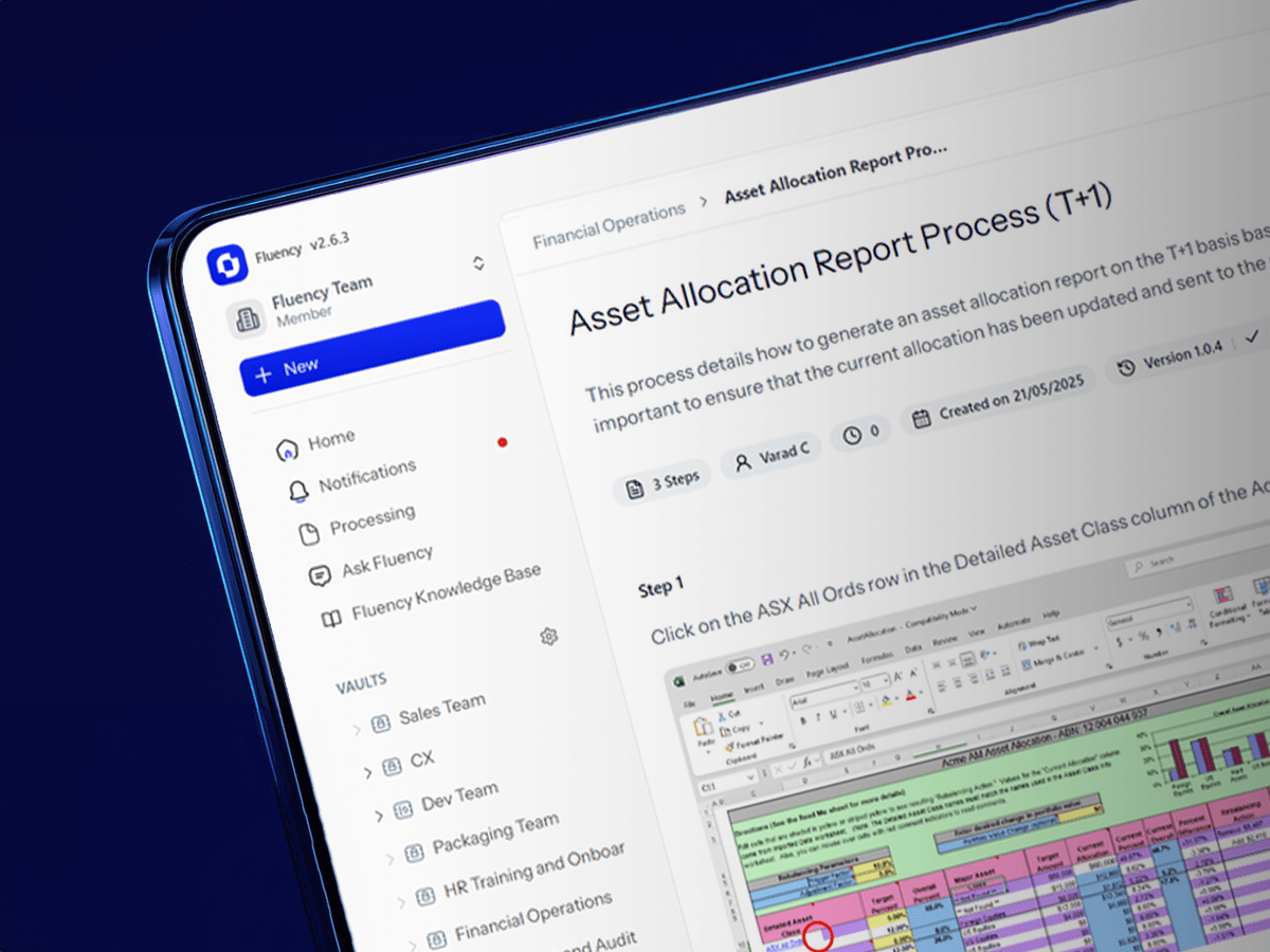 Fluency Windows Application Screenshot